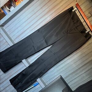 ANTONIO MELANI Black Satin Trousers